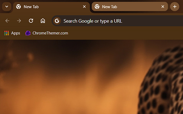 Cheetah Theme For Chrome