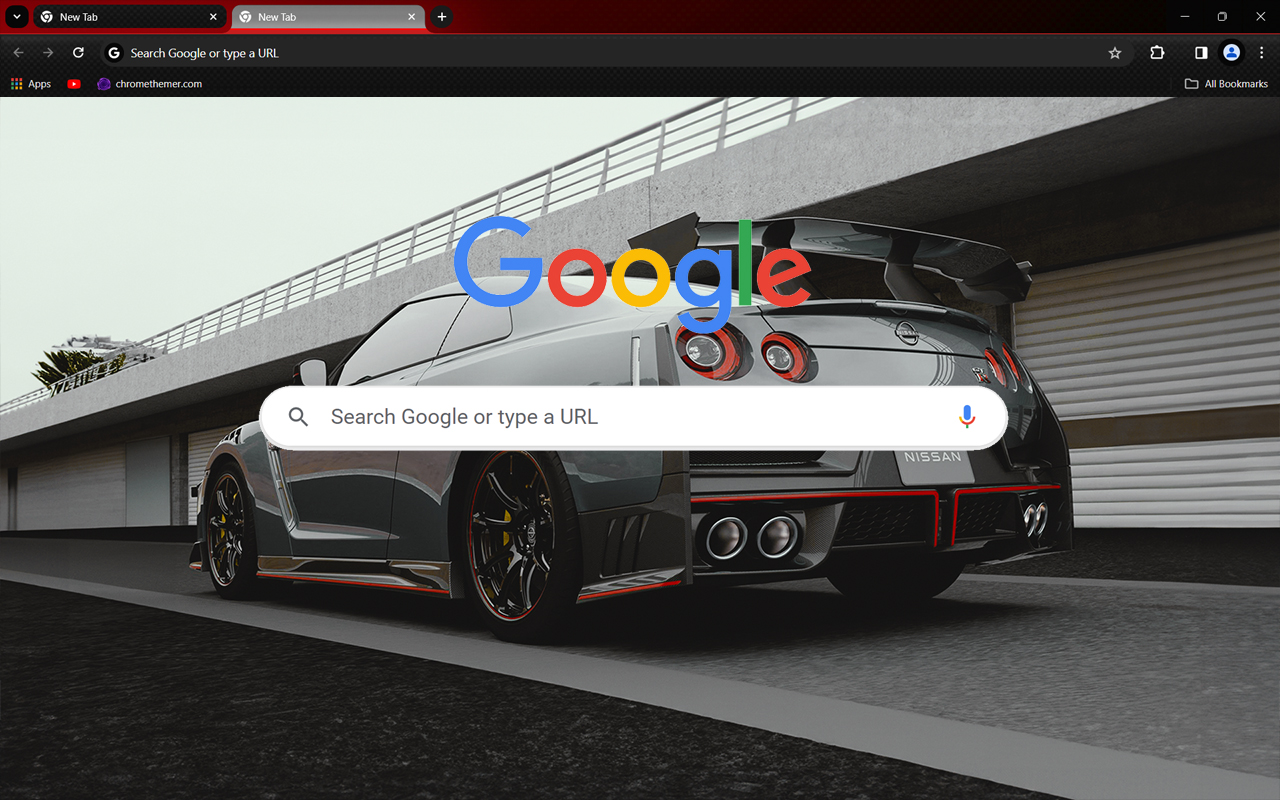 Nissan GT-R Nismo Google Theme - Theme For Chrome