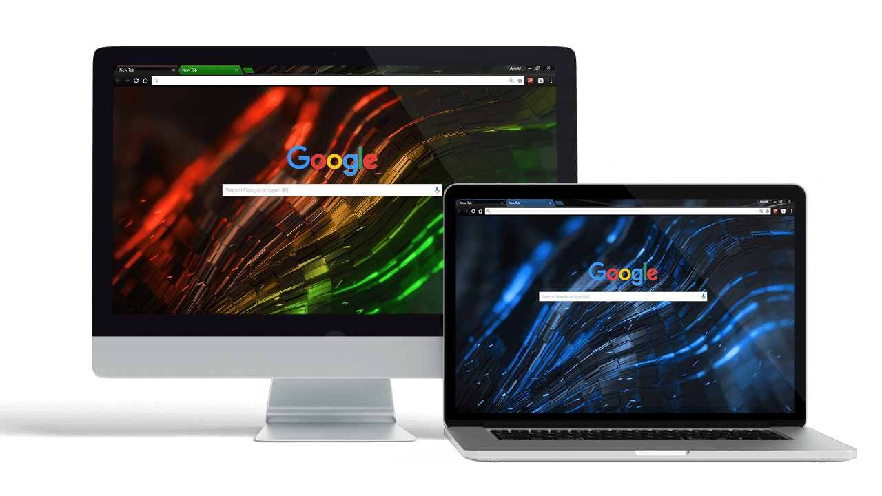 Alien Google Chrome Themes